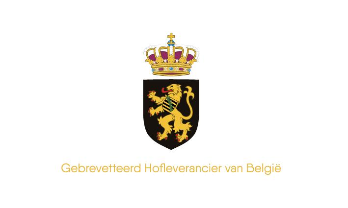 Sinds 2017 zijn wij Gebrevetteerd Hofleverancier van België. 
